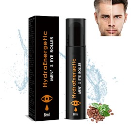 IZBEAUVO Caffeine Eye Cream,Hydra energetic Men Eye Cream Roller,Under Eye Roller for Dark Circles Lines&Puffiness,Eye Bags Remover Anti Age - instant eye tightener - Hydrating Relax Eyes Fatigue