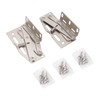 MOUMOUTEN 2 Sets Scissor Spring Hinge, Door Cabinet 45 Degrees