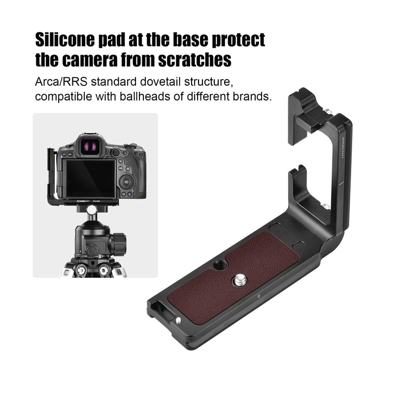 Sunwayfoto PCL-R5II L-Mount for Canon EOS R5II Arca Swiss Quick