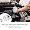 6Pcs M8 Rectangular Nut Stainless Steel Square Nut Fastener for
