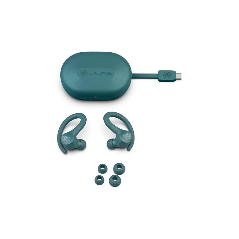 Audífonos inalámbricos Deportivos JLab Go Sport+ Teal Verde Azulado (Nuevo