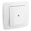 EKONOMIK Control Switch, White, 250 V~/10 A, UP