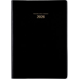 Takahashi 2026 A5 Diary with Week Memo Black No. 62 (Starts on January 2026)