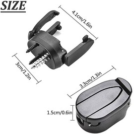 Golf Ball Grabber Picker,6Pcs Golf Ball Retriever Golf Putter Picker Golf Pickup Sucker Saver,Golf Ball Pick Up Retriever Grabber Claw Sucker Tool Golf Sucker Accessories for Golfer