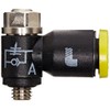 Legris 7010 06 19 Nylon Air Flow Control Valve, 90
