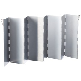 Relags Aluminium Folding Windshield, Unisex, 052950, Silver, 78x26cm