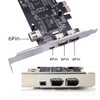 CY Card PCI-E 1X 4X 16X to Firewire 400 Capture