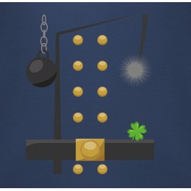 BZ12 Baby Bib – Carnival Costume Baby Fancy Dress – Chimney Sweep Costume – One Size – Navy Blue – Carnival Sweeper Carnival Fancy Dress Carnival Fancy Dress Children's Carnival