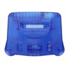 Protective Shell for N64 Retro Video Game Console, Translucent Blue