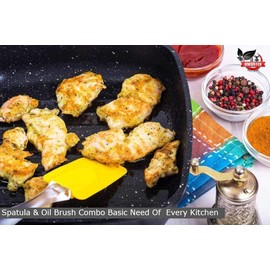 OMORTEX Maharaja Combo Of Manual Hand Blender, Whisk, Stainless Steel Masher, Spatula With Brush & 2 in 1 Strainer-Greater (Pack Of 6)