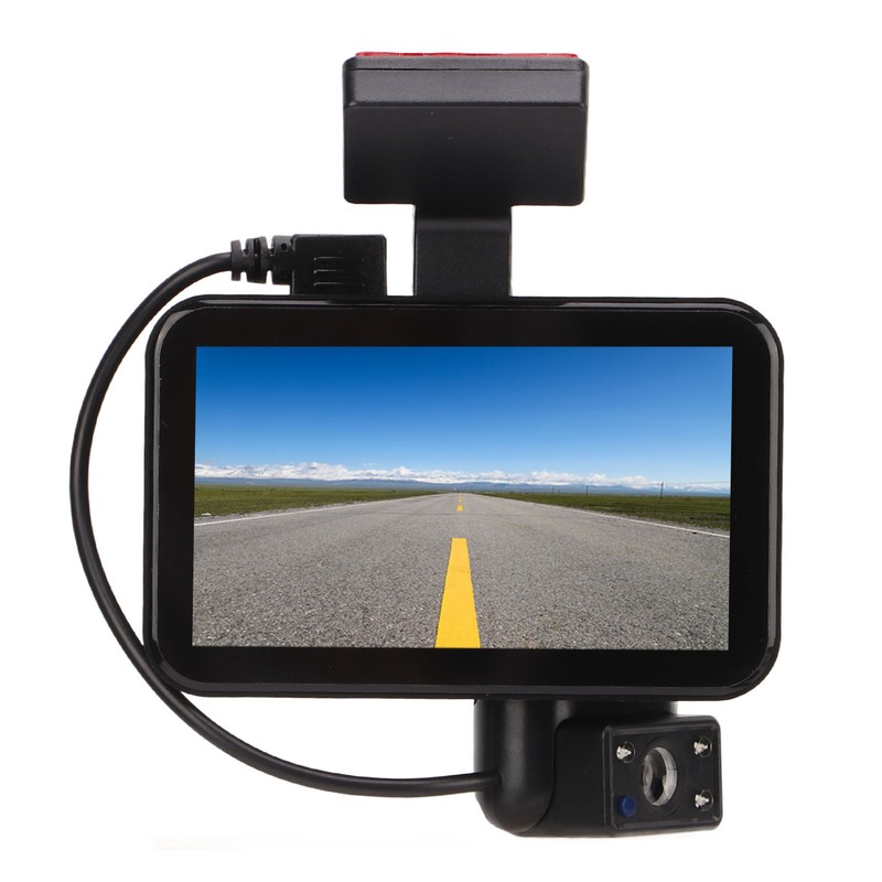 Dual Dash Cam High Definition 120 Degree Wide Angle Emergency