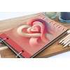 Heartfelt Memories: Romantic Spiral-Bound Scrapbook Keepsake (scrap-kf24-hrtcremmg)