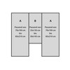 Erwin Müller Fitted Sheet Set of 3 for Motorhome/Caravan Rear