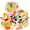 WTOR 39 Piece Set Pretend Play Sushi Vegetables Fruits Salisbury