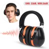 Noise Proof Earmuff Double Lining Head Ear Defender Noise Cancelling