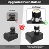 Utheer Universal Spark Generator Tact Electronic Switch Igniter with Chrome
