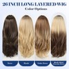 HAIRCUBE Peluca Larga Con Flequillo Rizada Y En Capas Para