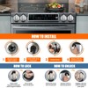 Child Proof Stove Knob Locks - Silicone Push-Turn Knobs Safety
