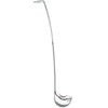 Open Industry Carlisle 0240 PC Ladle (with Spout), Clear