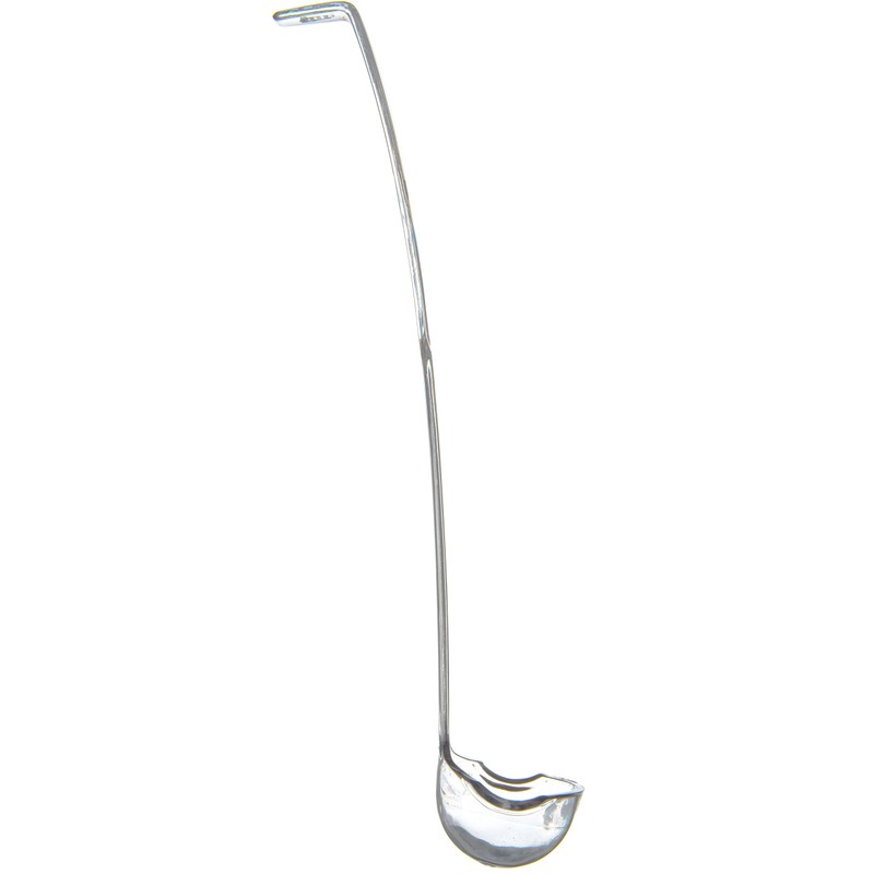 Open Industry Carlisle 0240 PC Ladle (with Spout), Clear