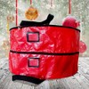 Double Layer Christmas Wreath Storage Bag Large Capacity Wreath Storage