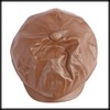 White Fang CA878 Plain Leather Newsboy Hat, Outdoors, Climbing, Walking,