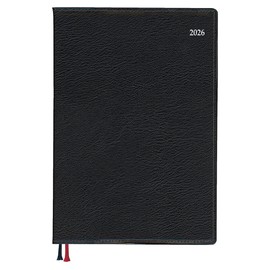 Daigo E8463 2026 Planner, Apoint, Monthly Block, A5, Black, Starts from December 2025