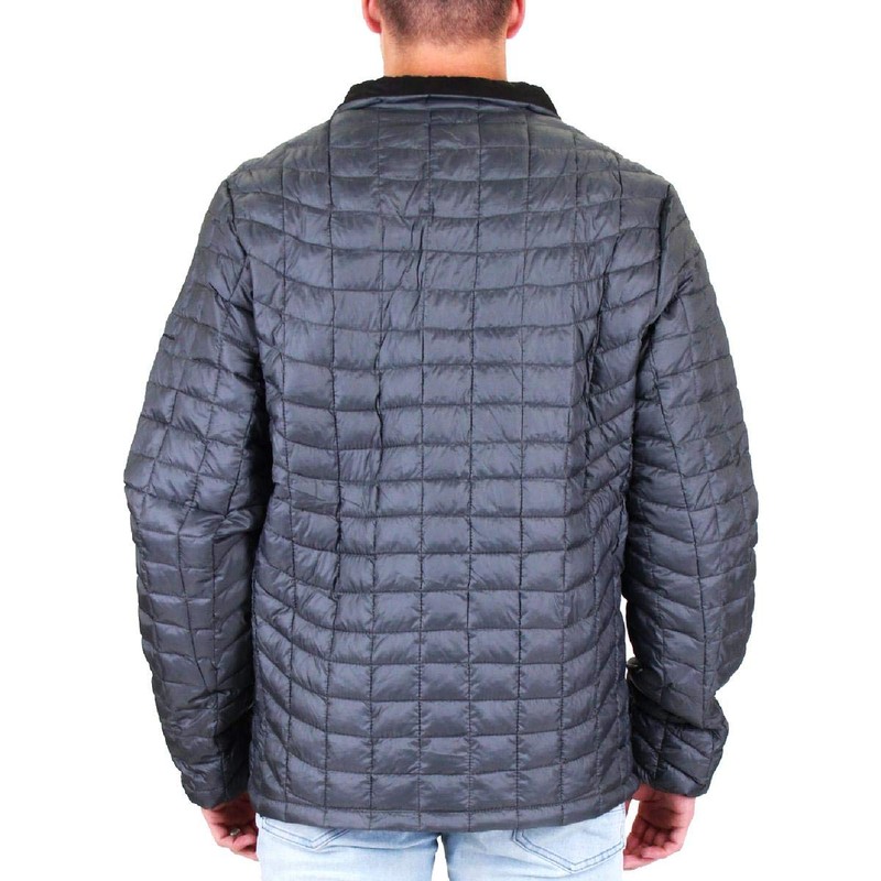 Ben Sherman Men's Quilted Lightweight Packable Puffer Coat Gray Size