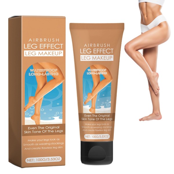 Wasserfestes Bein-Make-up ohne Übertragung,100ml Bein Make Up Wasserfest,Wasserfestes Make-up Abdeckcreme