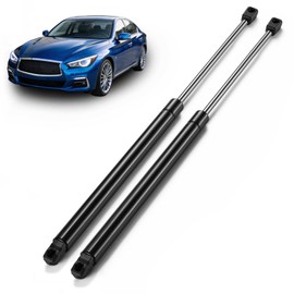 ARANA Hood Struts Shocks for Infiniti Q50 2014-2021, Front Bonnet Lift Strut Support Fits 14-21 Infiniti Q50 Base/Hybrid/Inspiration/Perfection/Premium/Seduction/Sport Models, OE#65470-46A0A, 2 Pcs