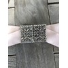 Hartmann-Knöpfe Silver Shiny Square Costume Clasp Aprons Clasp Dirndl Buckle