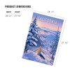 California, Ski for Miles, Skiing (1000 Piece Puzzle, Challenging Jigsaw