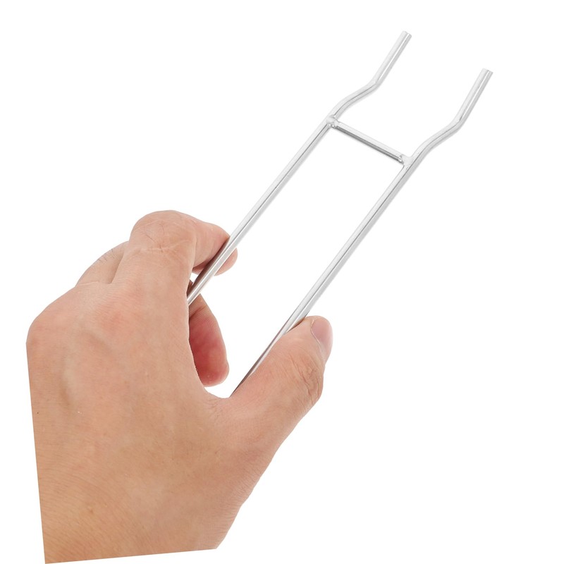 Abaodam Grill Grate Lifter Durable Stainless Steel Grill Hook for