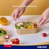 JOLLY CHEF 50 Pack Paper Food Containers with Lids, 19