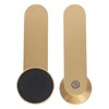 2Pcs Towel Hook Brass Clothes Coat Robe Hanger for Bathroom