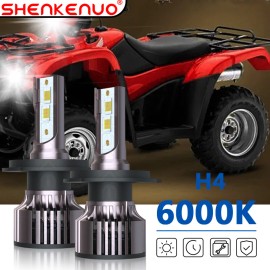 SHENKENUO High Power HID LED Headlight H4 Bulb for Honda Foreman 450 1998-04 Lights Bulbs
