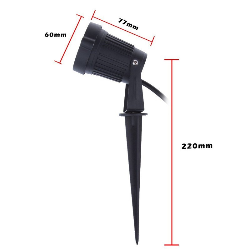 5W COB LED Lawn Lamp DC12V Outdoor Landscape Light Spot