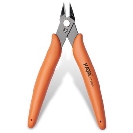 KATA Mini Flush Cutters, 5-Inch Wire Cutters Plier for Jewelry & Model Kits