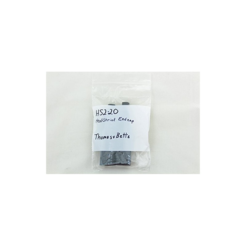 THOMAS & BETTS HSC2-20 HEATSHRINK ENDCAP#4-4/0(pkg 2)