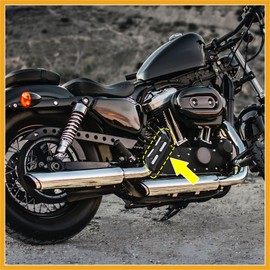 Partuto 1 Set Motobike Heat Shield Kit Exhaust Pipe Cover Muffler White Replacement