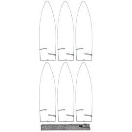 Duke Traps (6 Pack) #5 Wire Fur Stretcher Value Package - Tail Stripper Included