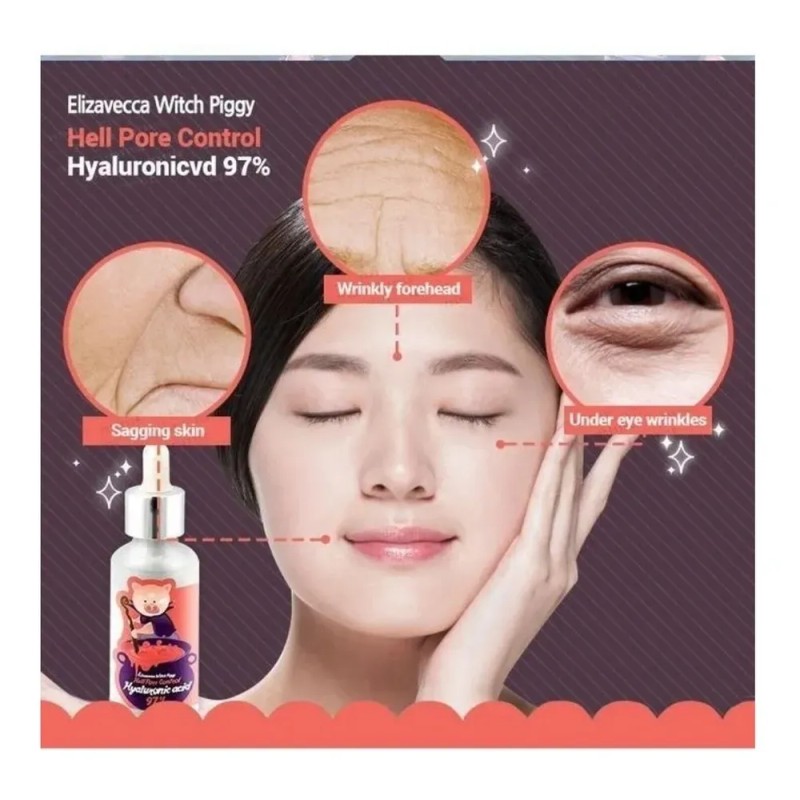 Sérum Hell Pore Control Elizavecca Witch Piggy para todo tipo