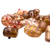 Glass Beads Mix, 60 g, Approx. 20 Beads, Various Shapes