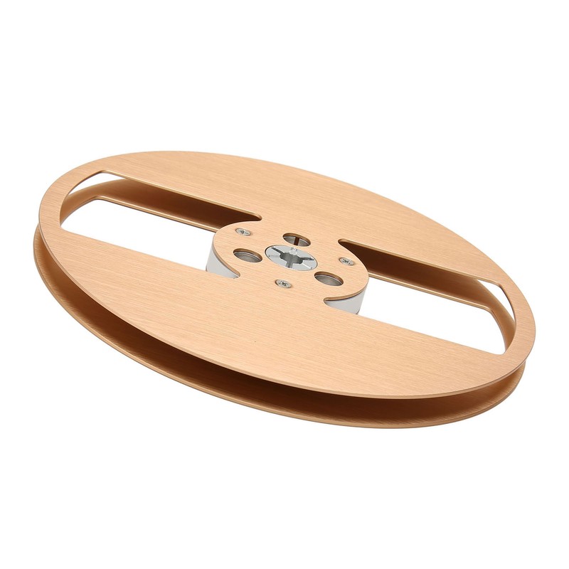 1/4 7 Inch Empty Reel Aluminum Alloy 2 Hole Opening