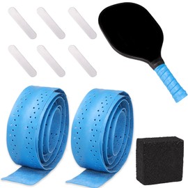 Grip Tape with Raised Ridge for Pickleball Paddle,Replacement Handle Wrap for Pickleball Paddle,Cleaner and Eraser for Pickleball Paddle,Carbon Fiber Paddles Cleaner