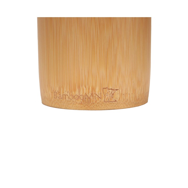 Natural Bamboo Flower Vase/Holder - Carbonized Brown - 1 Piece