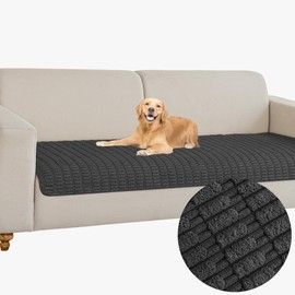 Muamar Dog Bed Cover Sofa Protector,Anti Slip Waterproof Sofa Covers for Living Room Couch Covers,Sofa Mat,Seat Cover, Dog Mat,Pet Pad for Furniture Bed Sofa Protector 1 Piece (30x82 inch,Black)