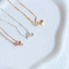 Silver 925 Bracelet 18k Mini Ball Point Silver Ball Chain