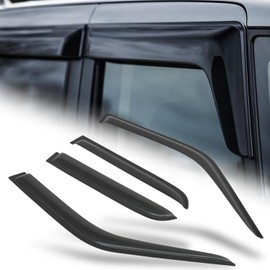 M-AUTO Window Visor Shade Compatible with 90-95 Toyota 4Runner, Tape-On Rain Guards Shields, 4 PCs