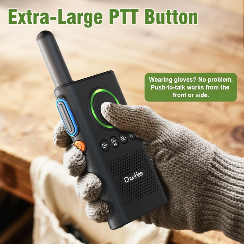 Wireless Intercom System 3300 ft Long Range, 2 Way Intercom